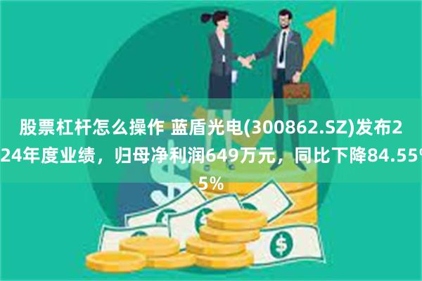 股票杠杆怎么操作 蓝盾光电(300862.SZ)发布2024年度业绩，归母净利润649万元，同比下降84.55%