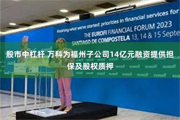股市中杠杆 万科为福州子公司14亿元融资提供担保及股权质押