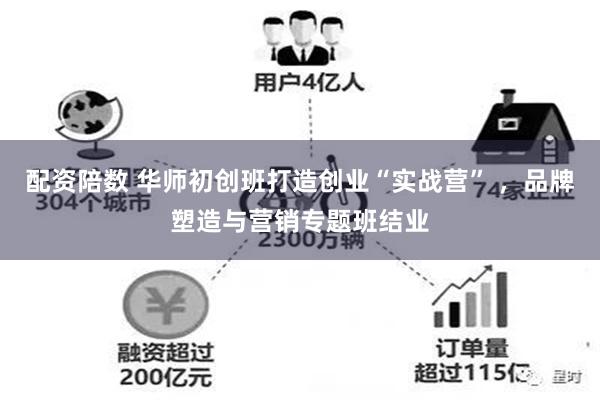 配资陪数 华师初创班打造创业“实战营” ,品牌塑造与营销专题班结业