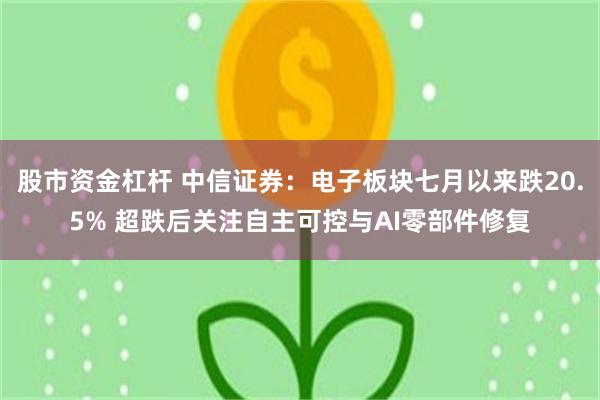 股市资金杠杆 中信证券：电子板块七月以来跌20.5% 超跌后关注自主可控与AI零部件修复