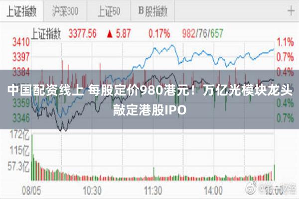中国配资线上 每股定价980港元！万亿光模块龙头敲定港股IPO