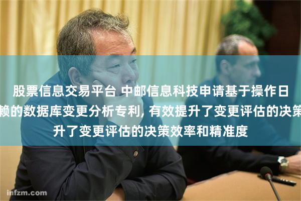 股票信息交易平台 中邮信息科技申请基于操作日志挖掘隐性依赖的数据库变更分析专利, 有效提升了变更评估的决策效率和精准度